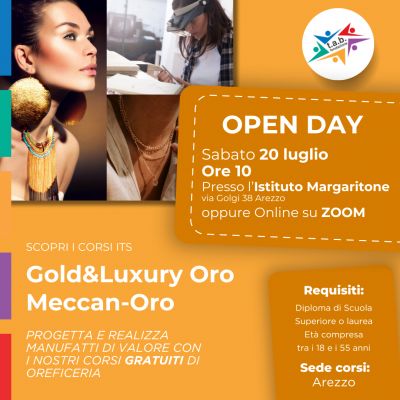 Open Day nuovi corsi ad Arezzo - 20 luglio