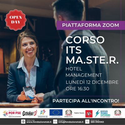 Open Day MA.STE.R. Hotel Management